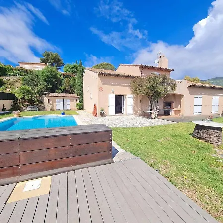 4 Pieces Avec Piscine Chauffee Et Vue - Fr-1-226b-147 Villa